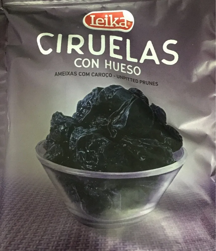 Ciruelas con hueso