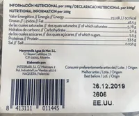 Pipas gigantes elaborados con agua de mar tarrina 200 g