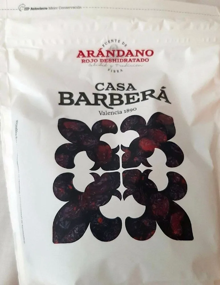 Arándano rojo deshidratado