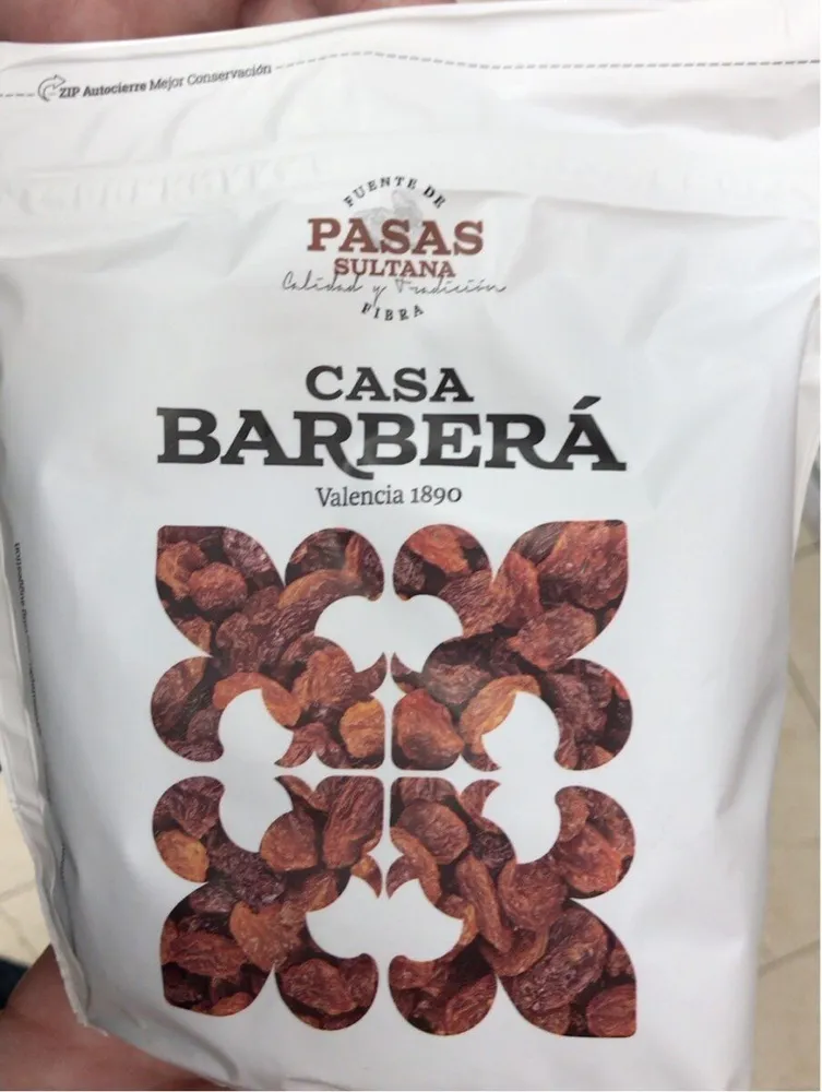 Pasas sultanas