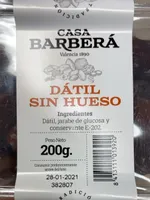 Dátil sin hueso