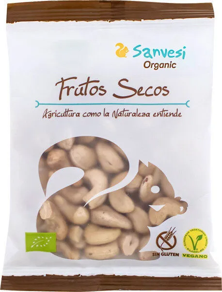 Anacardo crudo ecológico y sin gluten