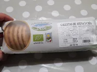 Galletas ecológicas avena y chía