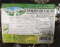 Cookies de cacao