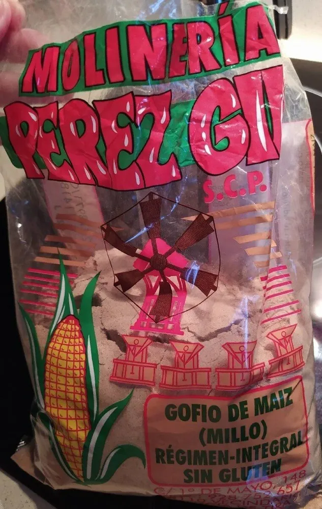 Gofio de maíz integral