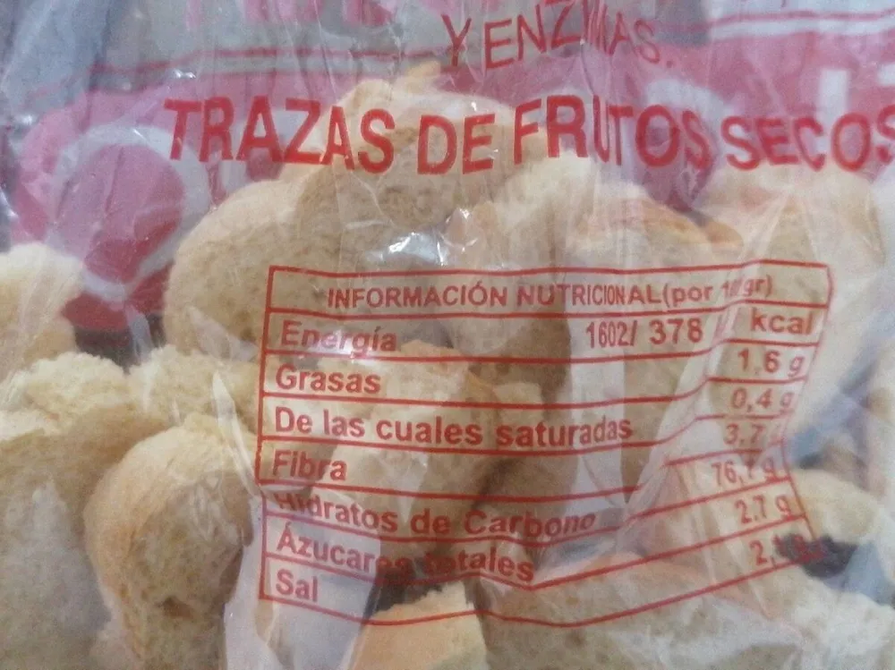 Pan de anis bizcochado