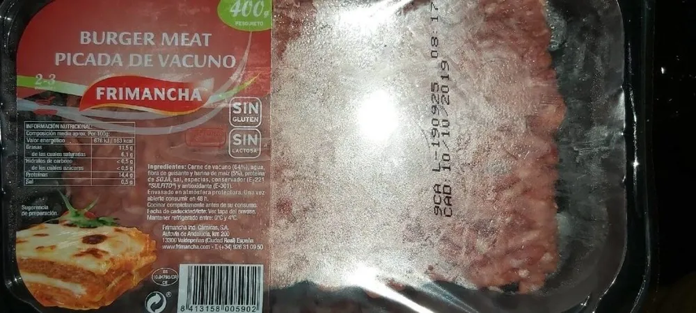 Burguet Meat Picada de Vacuno