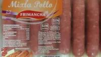 Longaniza mixta pollo cerdo frimancha