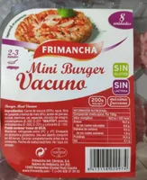 Mini burguer vacuno