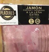 Jamon cocido y ahumado a la leña extra