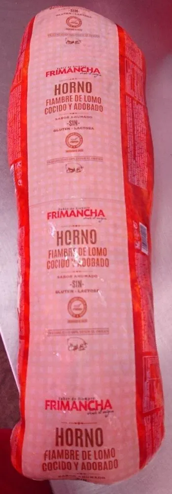 Fiambre de lomo cocido y adobado