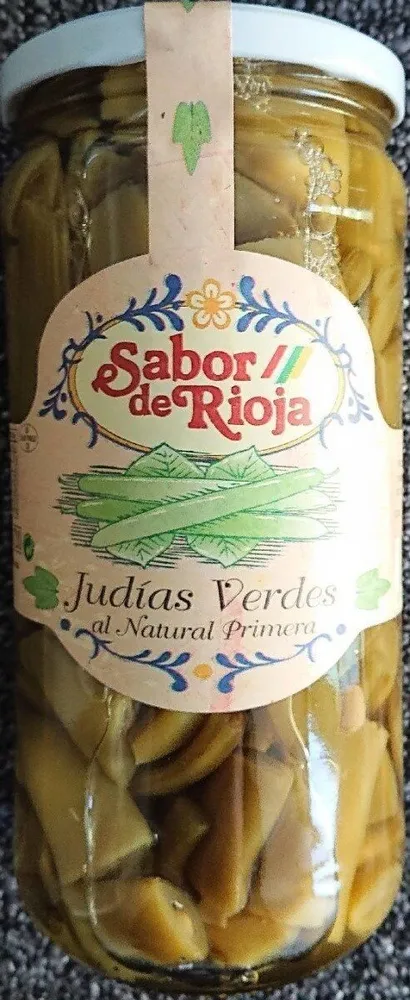 Judías verdes al natural primera