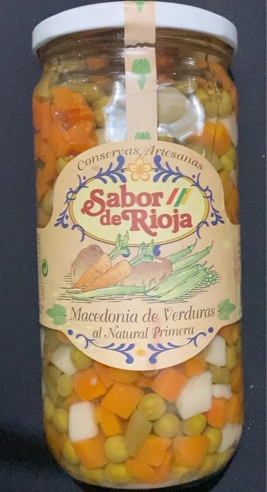 Macedonia de verduras