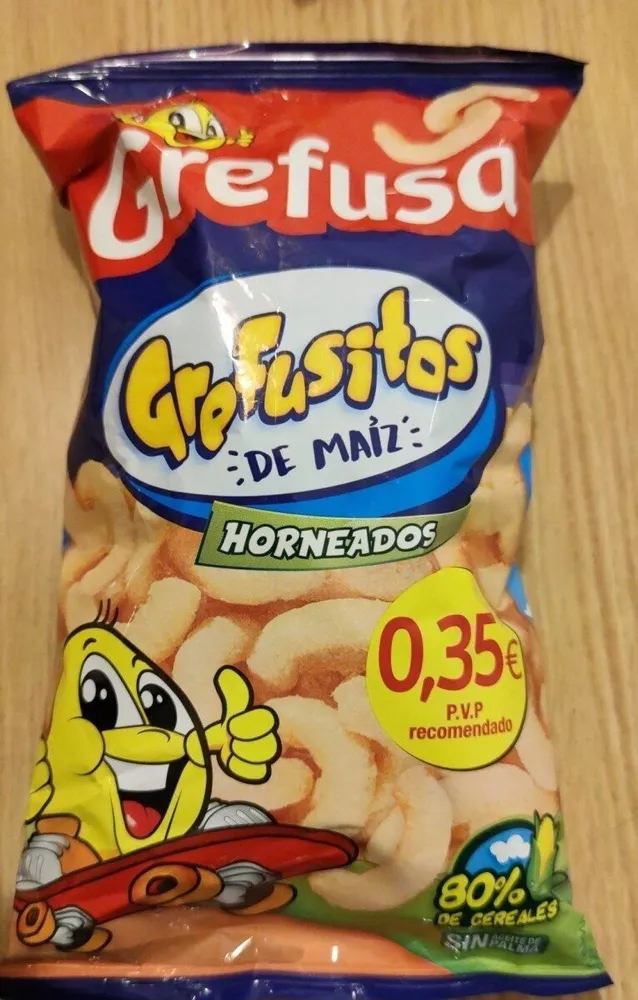 Grefusitos de maíz