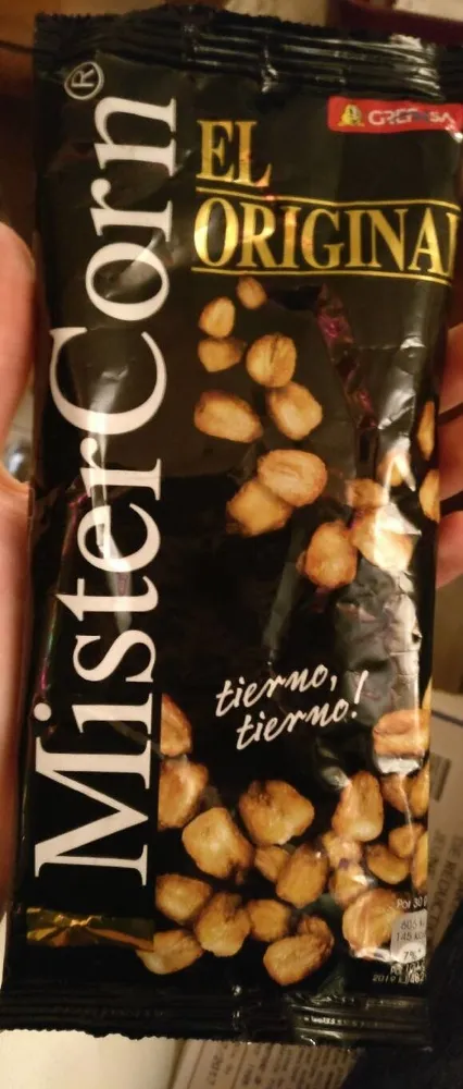 Maíz Frito Con Sabor A Barbacoa.