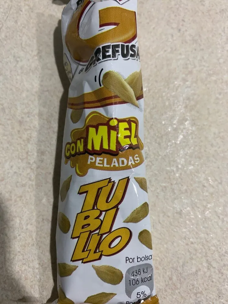 Pipas grefusa con miel 17g