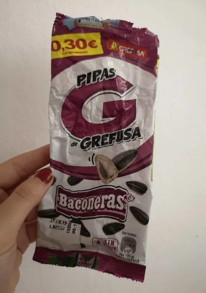 Pipas Grefusa Baconeras