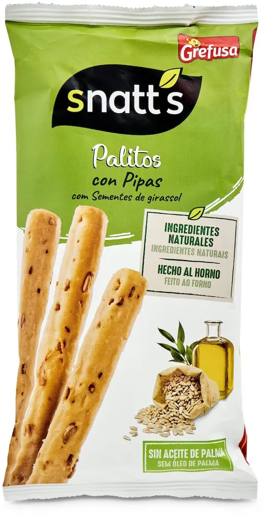 Palitos con pipas
