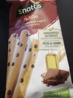 palitos de chocolate negro