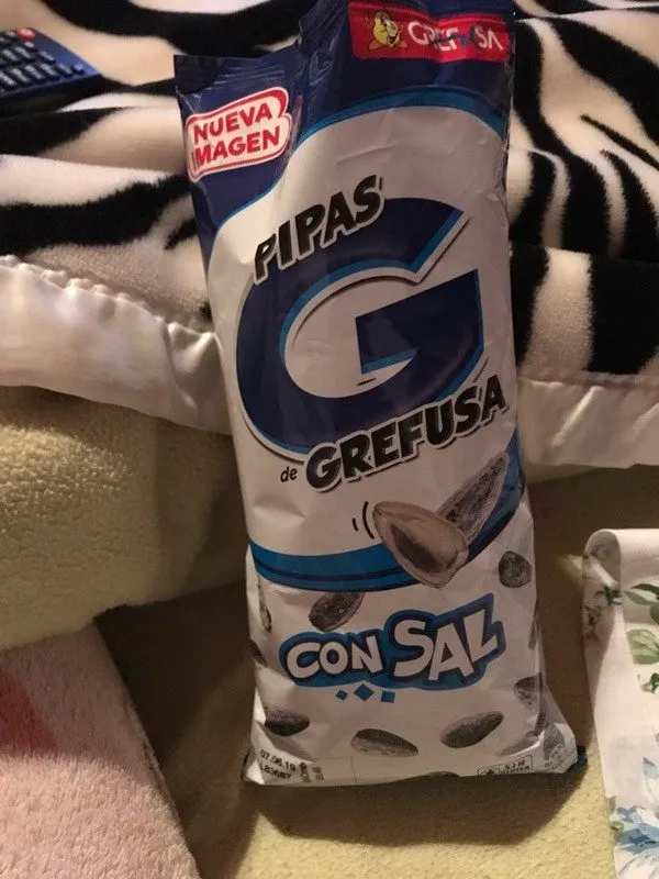 Pipas con sal