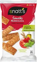 Snacks mediterráneos con tomate y finas hierbas