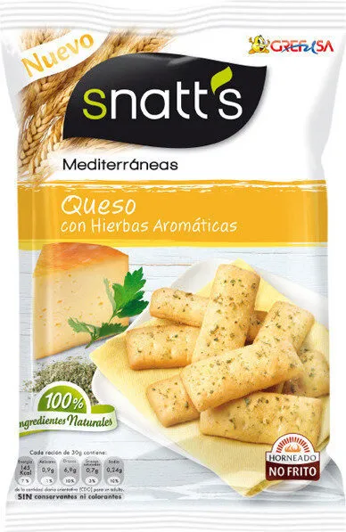 Snacks mediterráneos con queso y hierbas aromáticas