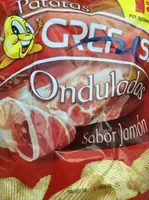 Patatas onduladas sabor jamón