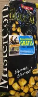 Maíz frito con sabor a barbacoa