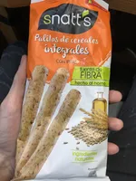 Palitos de cereales integrales con pipas