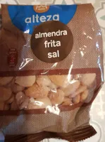 Almendra frita sal