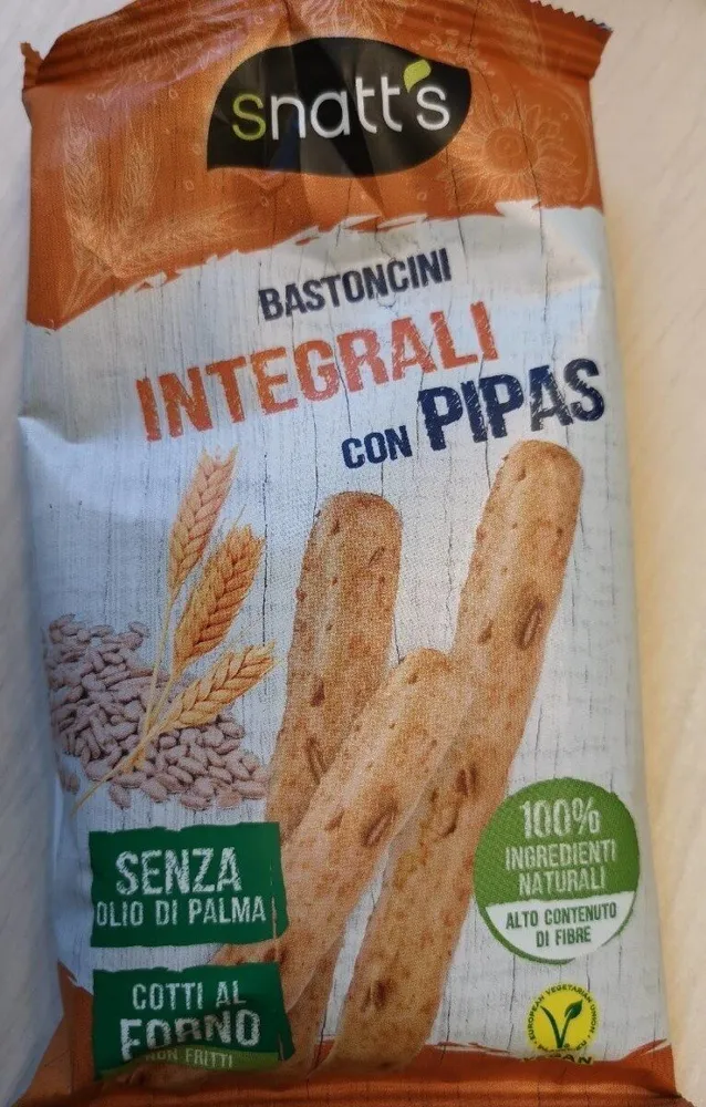 Bastoncini integrali con pipas