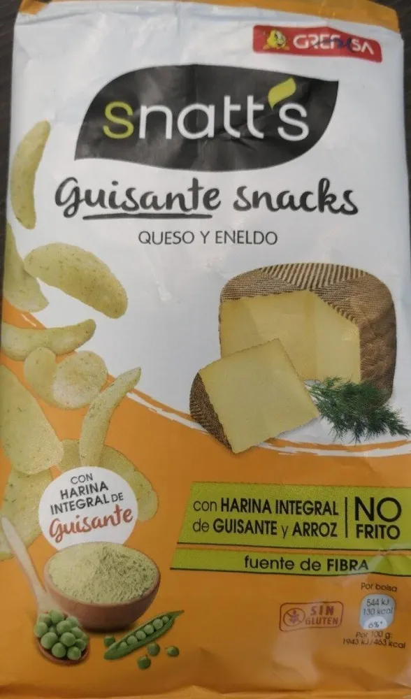 Guisante snacks - Queso y Eneldo