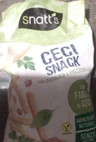 Ceci snack con basilico e prezzemolo