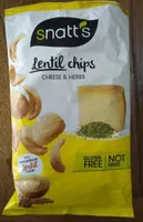 Lentil Chips - Cheese & Herbs