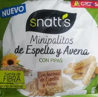 Minipalitos de espelta y avena