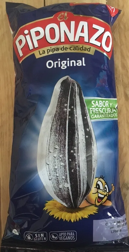 Original pipas de girasol con sal