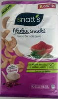 Snatt's NatuChips alubias snack pimentón y orégano bolsa 95 g