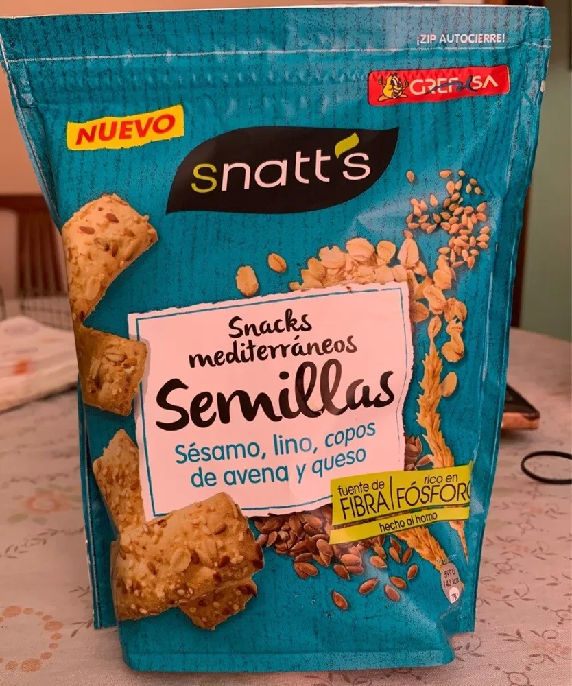 Snatt's - Snacks mediterráneos semillas