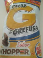 Pipas grefusa sabor whopper
