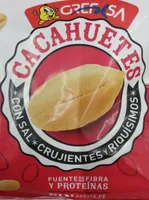 Cacahuetes crujientes con sal bolsa 180 g