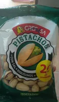 Pistachos con sal