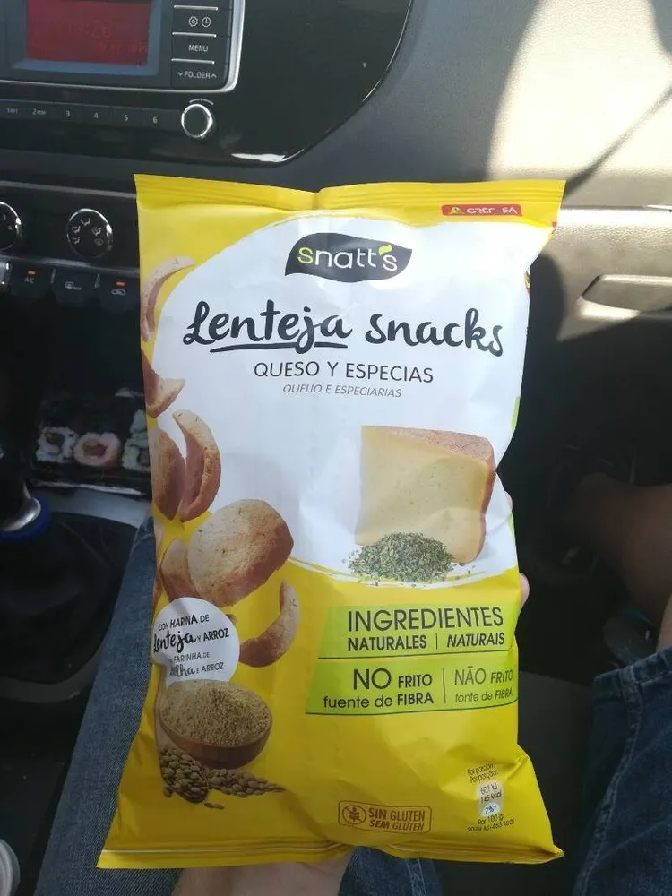 Lenteja snacks