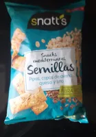 Semillas Pipas, copos de avena, queso y lino