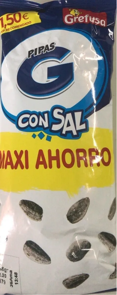 Pipas G con sal