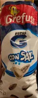 Pipas con sal