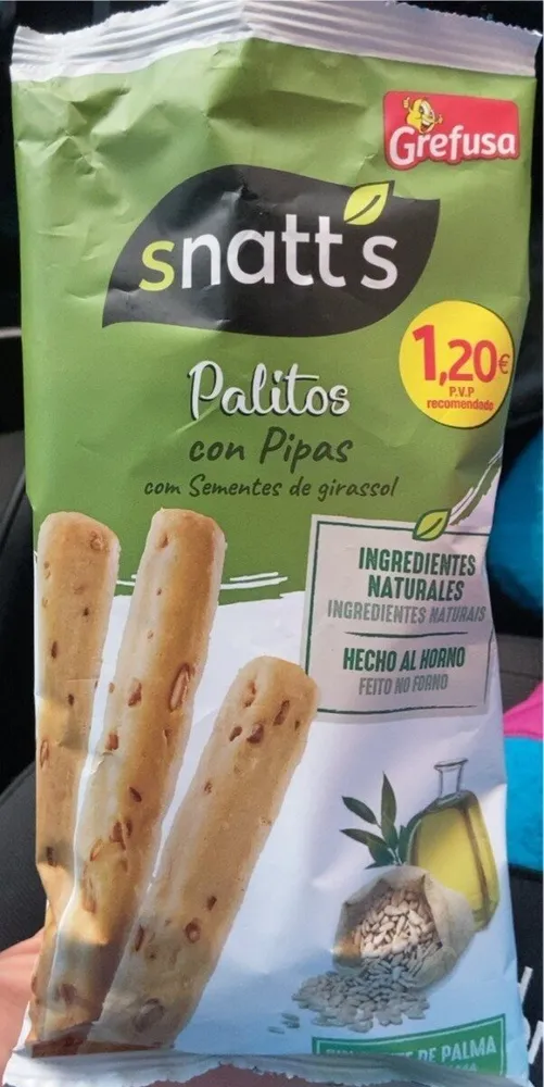 Palitos con pipas