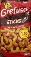 Sticks sabor Ketchup & Queso