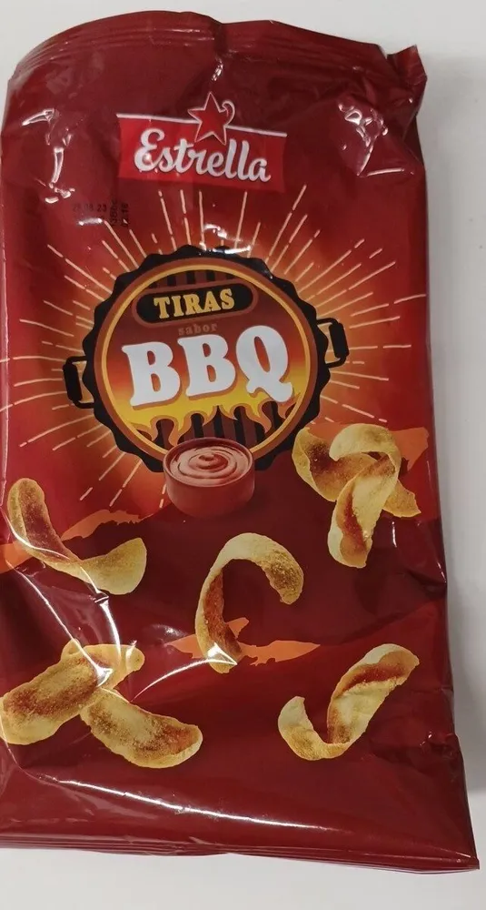 Tiras sabor BBQ