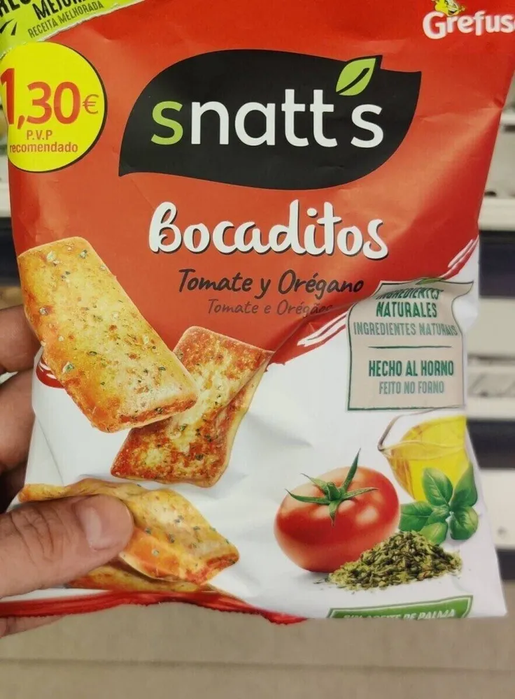 Bocaditos tomate y orégano