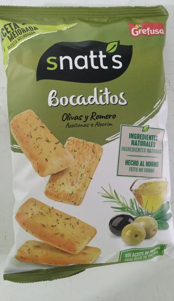 bocaditos OLIVAS & ROMERO AZEITONAS E ALECRIM